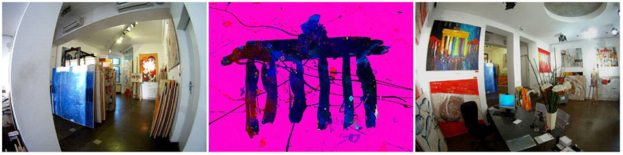 Internetgalerie / Onlinegalerie - großformatige moderne junge Kunst zeitgenössiche junge Kunst günstig, Berlin-Kunst