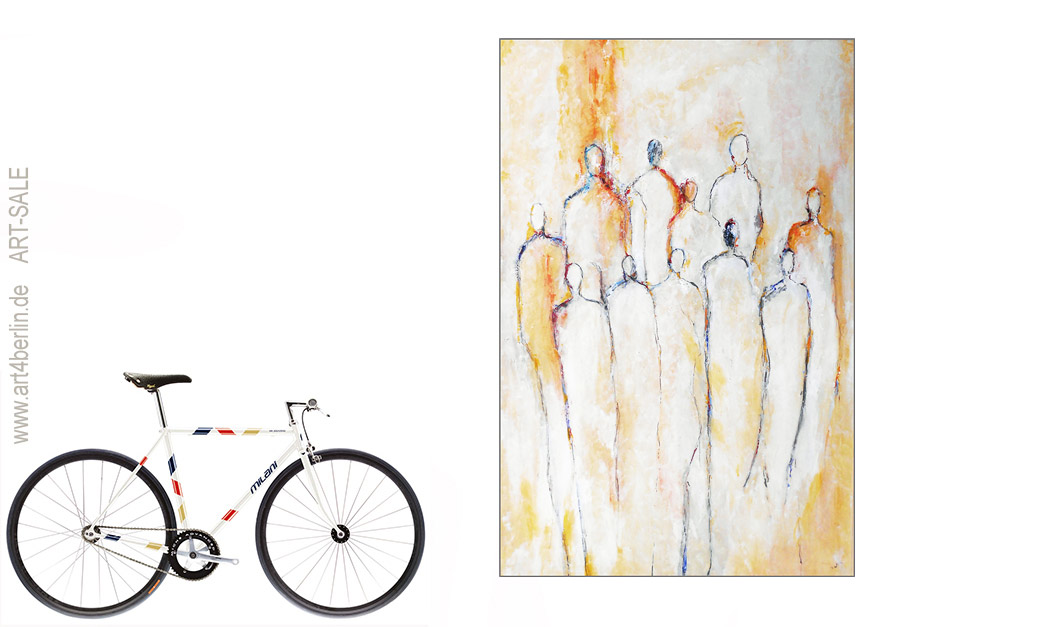 New Individuality, Acrylleinwandbild, 175×115 cm, Original, 990, Euro art4berlin Kunstgalerie