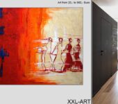 XXL Malerei, mehrteilige Wandbilder der Blickfang für Ihre Wohnung.
