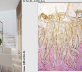 XXL Kunst, zeitgenössische Ölbilder, abstrakte Gemälde aus Berlin im Sale.
