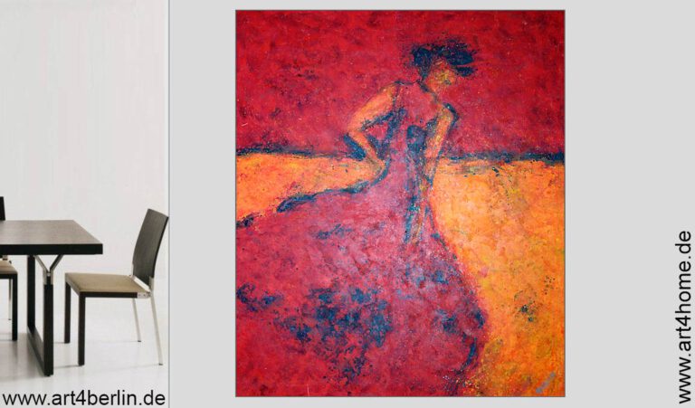 Jedes Bild ein Unikat. Moderne Kunst