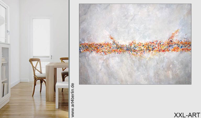 Keine Angst vor echter Kunst und moderne und klassische Malerei braucht man in der Galerie art4berlin zu haben, denn hier stellen junge Berliner Künstler großformatige Malerei aus.