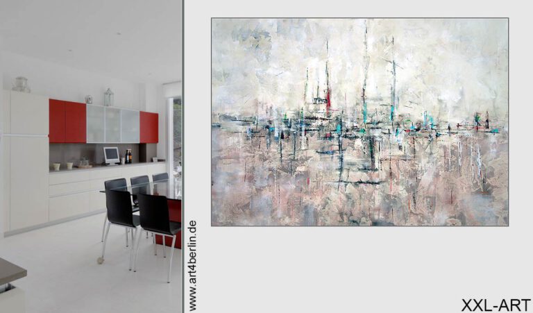 Mit Ästhetik und Extravaganz schafft die Galerie art4berlin mit ihren großformatigen Kunstgemälden, abstrakten Bildern, echter Leinwandkunst und sinnlicher Malerei ein stilvolles und individuelles Zuhause.